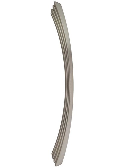 Sydney Flair Appliance Pull - 12 inch Center-to-Center in Satin Nickel.